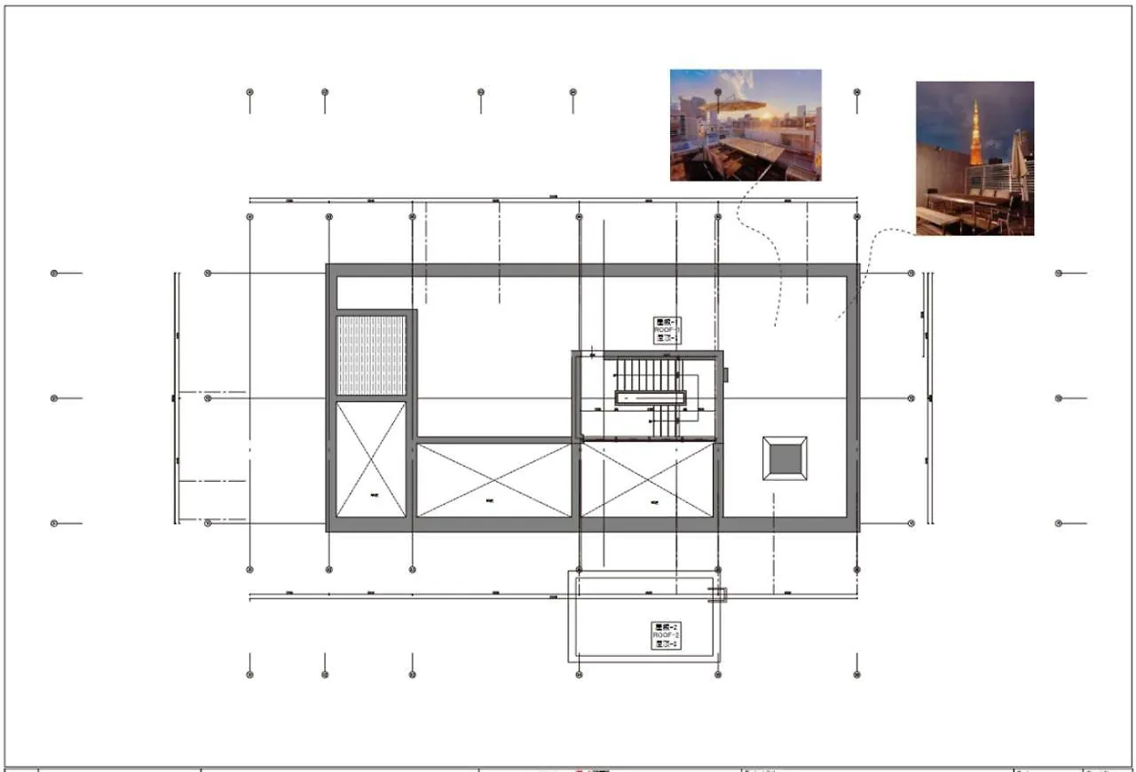 Semesterbostad Azabu Modern House The Tokyo Tower Can Be Seen From The Villa 500M2
