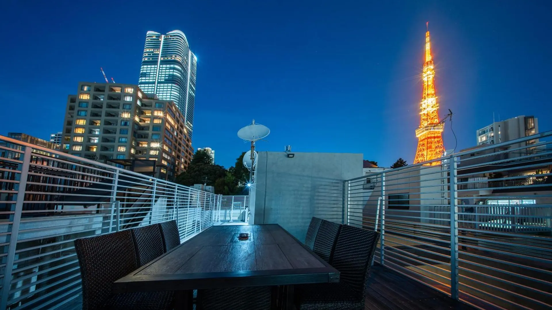 Azabu Modern House The Tokyo Tower Can Be Seen From The Villa 500M2 Semesterbostad